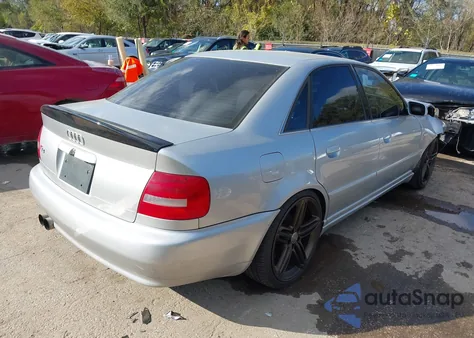 2001 Audi S4 2.7T from USA, damaged, VIN WAURD68D71A142330